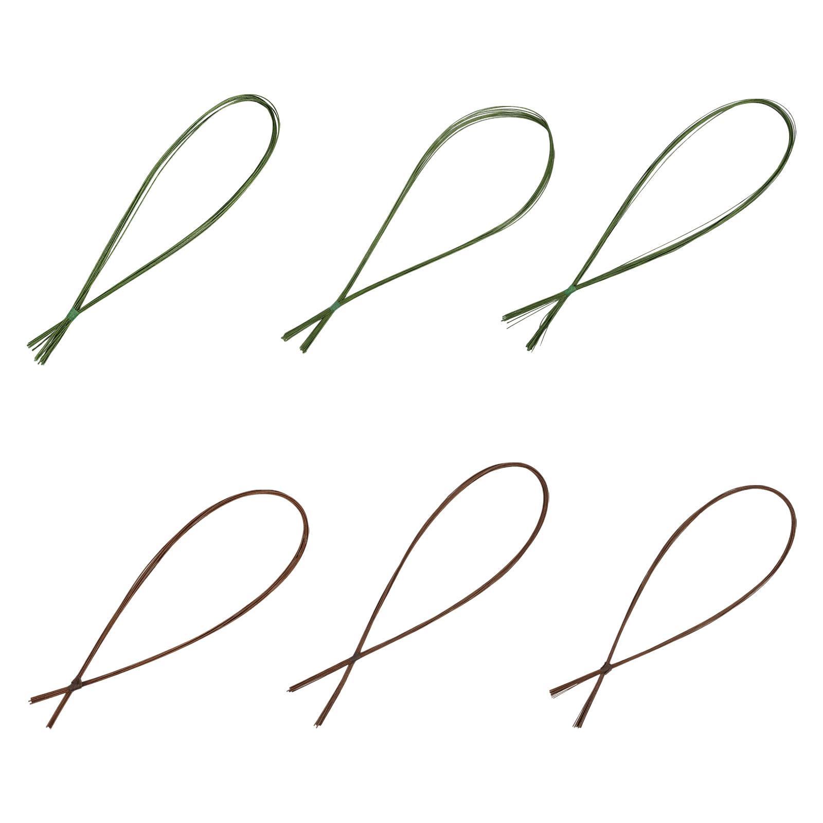 Wire Stem Florist - Blumenstiel-Draht für Kranzherstellung, Länge 39,37 Zoll,