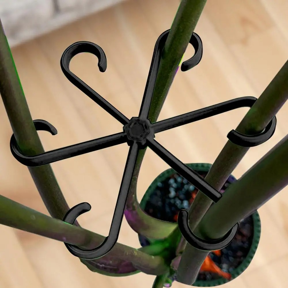 Florist Supply Bulk - Pflanzenstamm-Stützklammer Monstera Ranken-Fixiergestell Anti-Verkrustungs-Kletterpflanzenhalter Gartenblumen-Stammorganisator