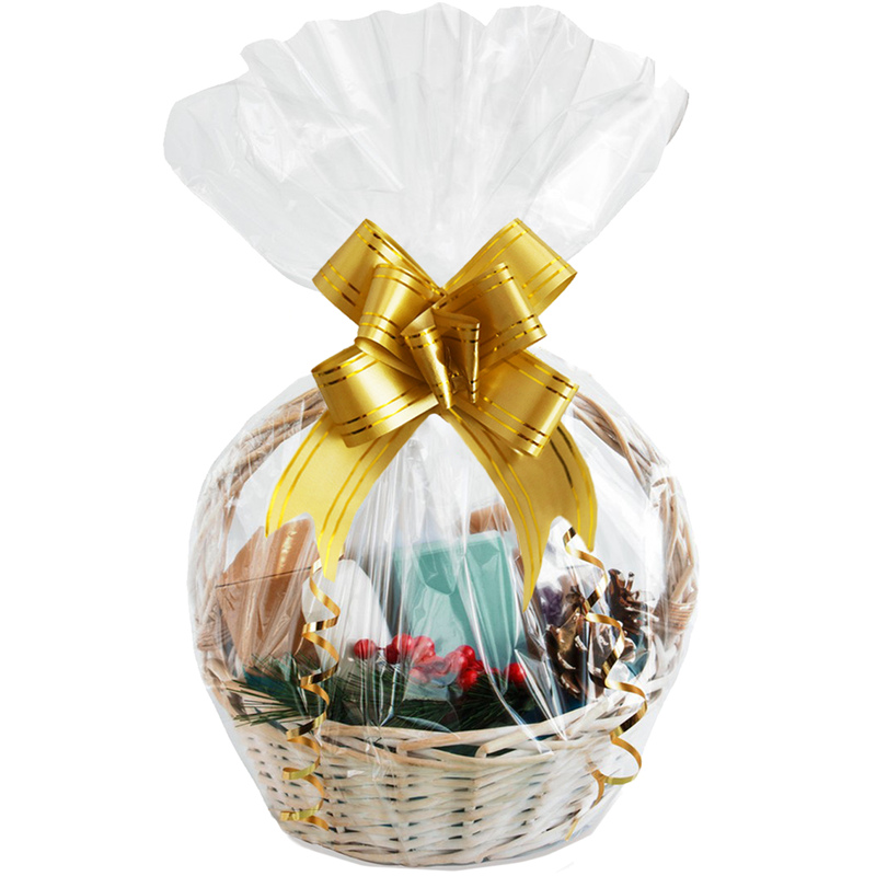 Cellophane Wrap Clear - Große klare Zellophan verpackung für Geschenk