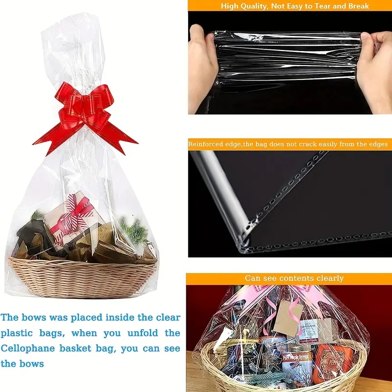 20/50 Stück große, durchsichti – Cellophane Wrap Clear Bewertung und Preis