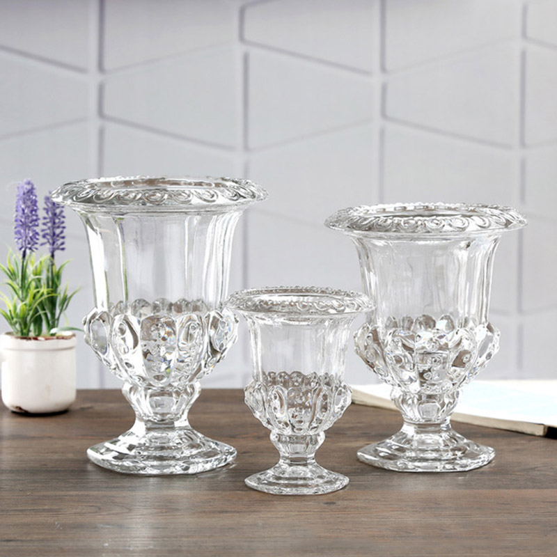Klarglas Blumenvase Stiel Pfla – Florist Supply Bulk Bewertung und Preis