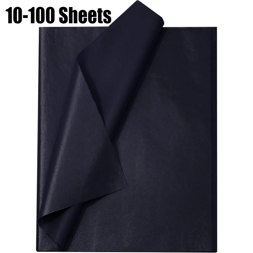 10-100 Blatt Schwarzes Seidenp – Flower Wrap Kraft Bewertung und Preis