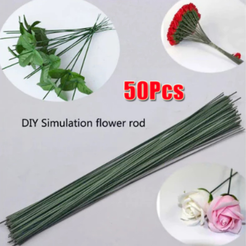 50 Stück grüne Blumendrahtstie – Wire Stem Florist Bewertung und Preis