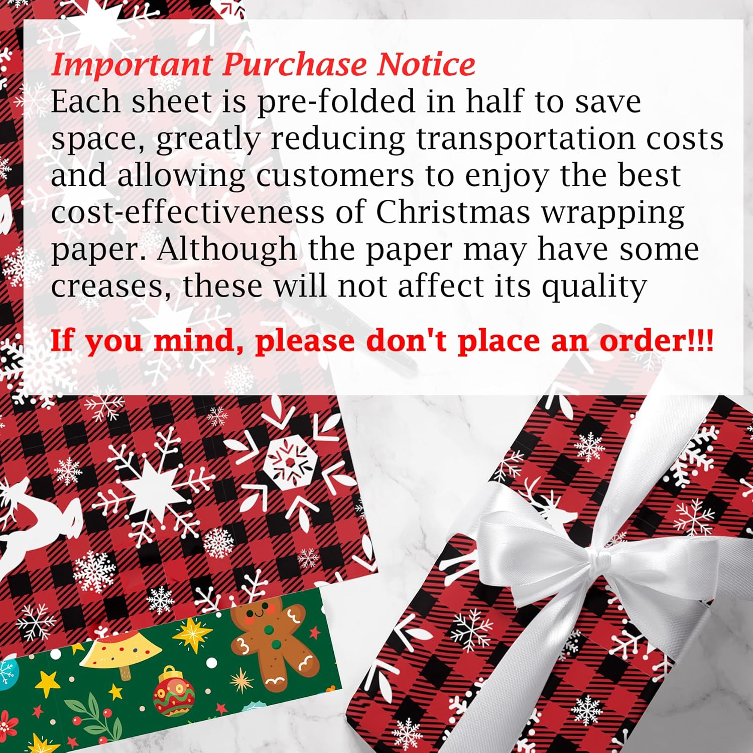 4 Stück Weihnachten Kraftpapie – Flower Wrap Kraft Bewertung und Preis