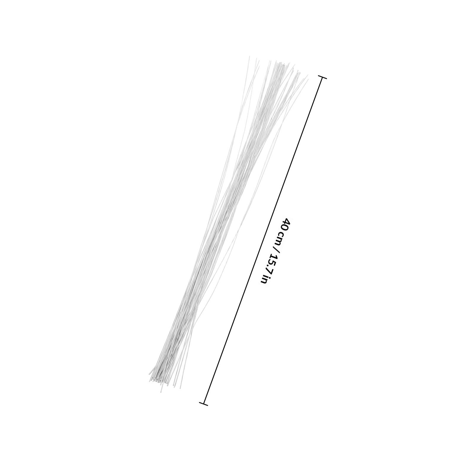 24 Gauge weißer Blumendraht, 5 – Wire Stem Florist Bewertung und Preis