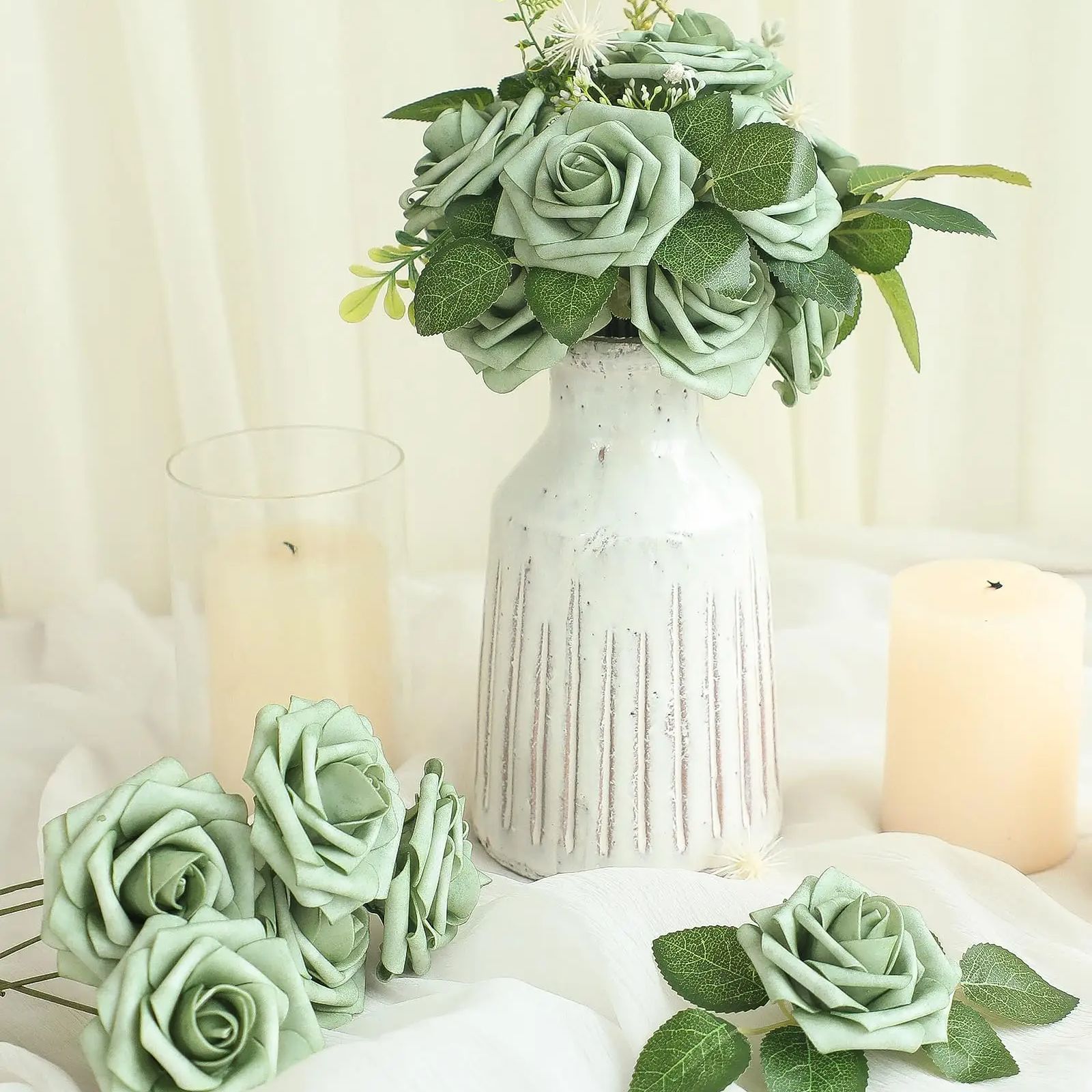 Künstliche Blumen, 25 Stück, e – Florist Supply Bulk Bewertung und Preis