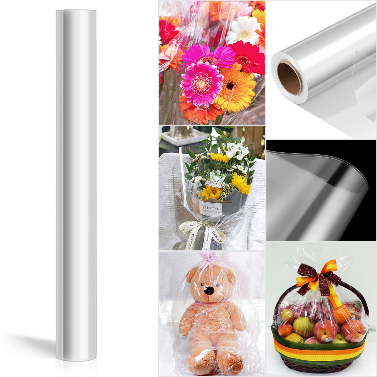 Premium 2,3 Mil Klare Zellopha – Cellophane Wrap Clear Bewertung und Preis