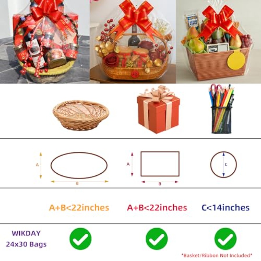 Schrumpffolienbeutel für Gesch – Cellophane Wrap Clear Bewertung und Preis