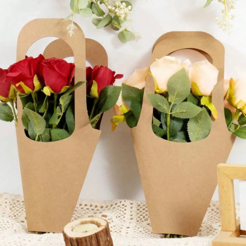 Kraft-Blumentasche, Handtasche – Florist Supply House Bewertung und Preis