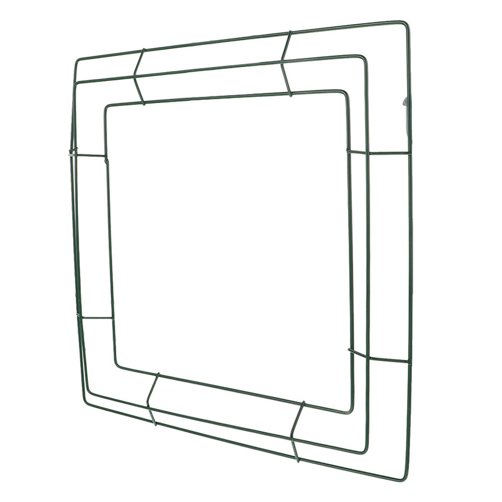 Quadratischer Kranzrahmen 35x3 – Wreath Form Wire Bewertung und Preis