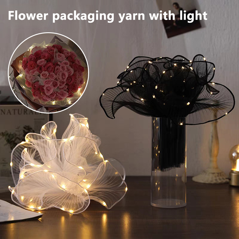 1Pcs LED Blume Geschenkpapier  – Flower Wrap Kraft Bewertung und Preis
