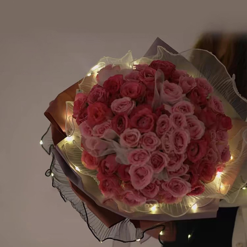 1Pcs LED Blume Geschenkpapier  – Flower Wrap Kraft Bewertung und Preis