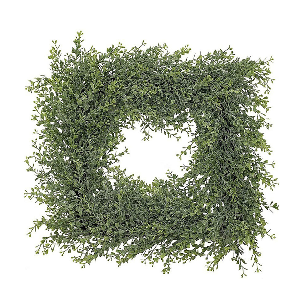 Quadratischer Eisen-Kranzrahme – Wreath Form Wire Bewertung und Preis
