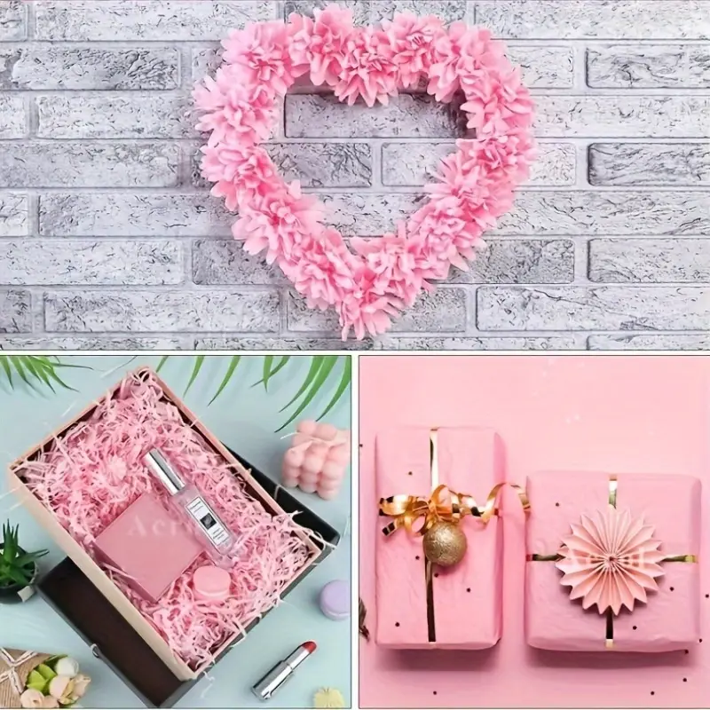 10 Stücke 50*66 cm Farbe Seide – Flower Wrap Kraft Bewertung und Preis