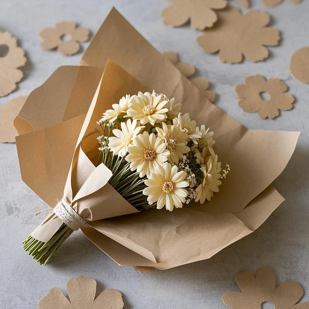 YITAPE 30cm*5M Braune Kraftpap – Flower Wrap Kraft Bewertung und Preis