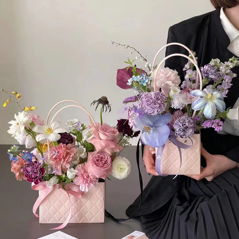 Tragbare Blumen verpackungs bo – Flower Wrap Kraft Bewertung und Preis