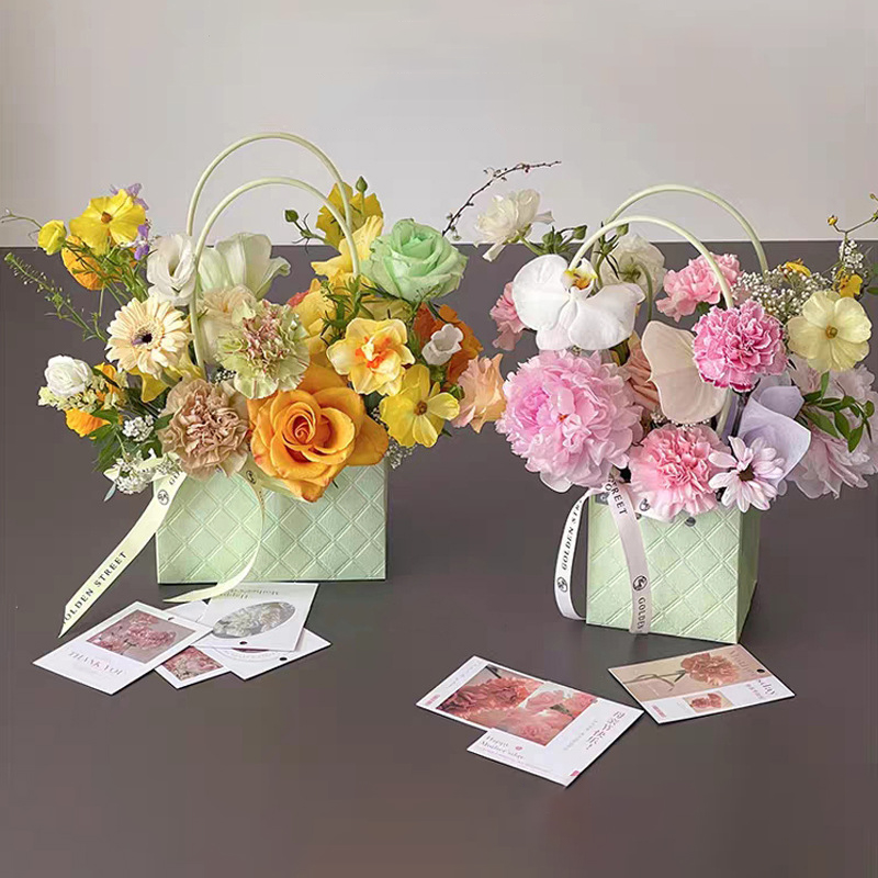 Tragbare Blumen verpackungs bo – Flower Wrap Kraft Bewertung und Preis